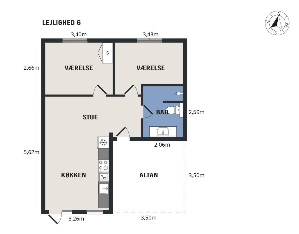 Hotel Litorina Appartements Løkken Eksteriør bilde